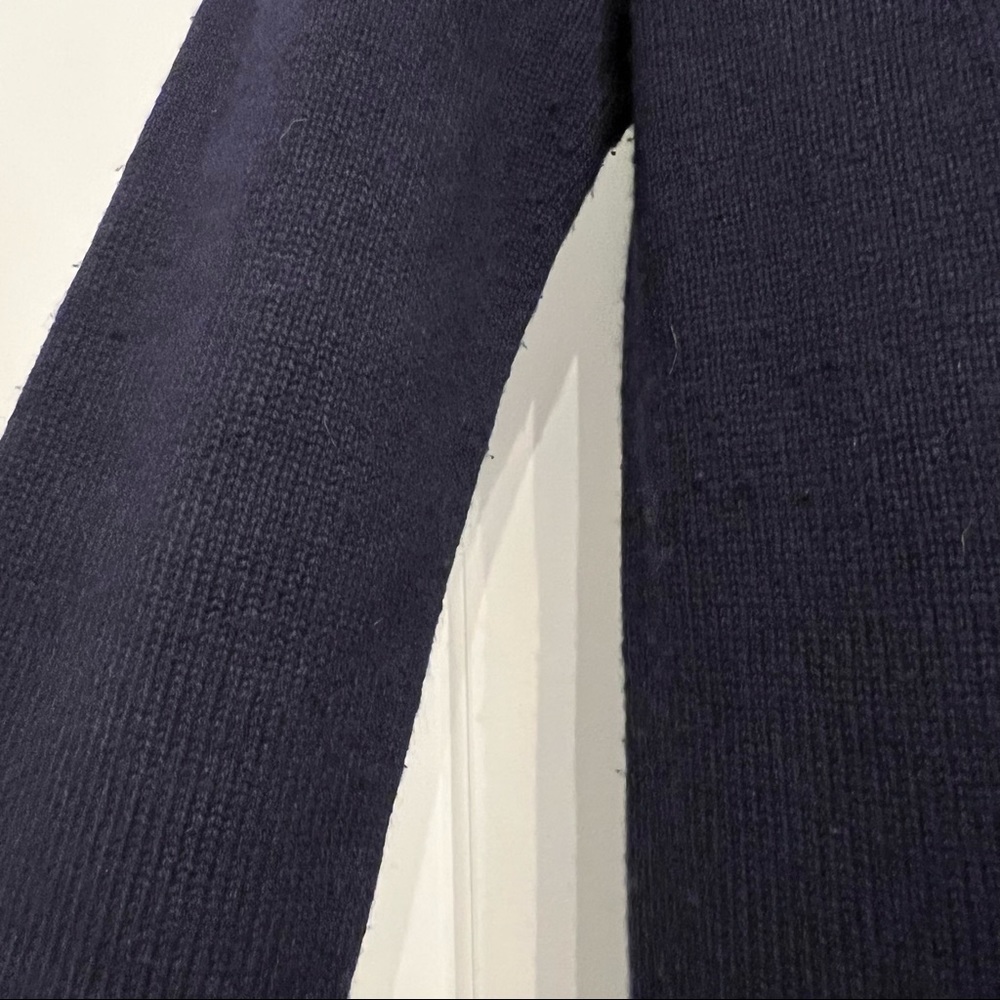 Adam Lippes Layered Navy Cardigan - Picture 7 of 9